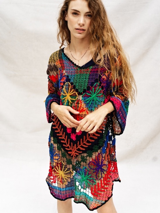 Handmade Other - Brazilian crochet top/ coverup, NWOT